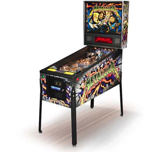 metallica pro pinball machine